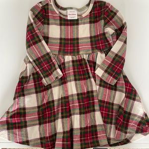 Hanna Andersson plaid dress size 3T